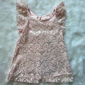 Biscotti Fairest of All Embroidered Pink 
Dress